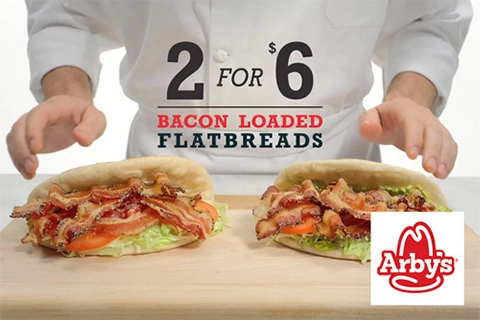 A video gif for a Arbys video campaign